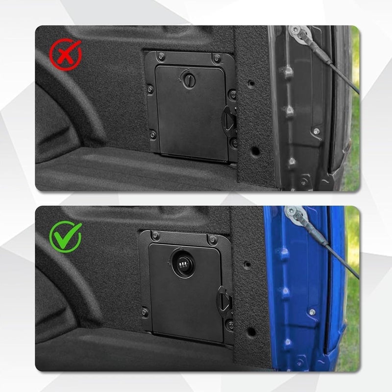 ABAGAEL Truck Bed Storage Organizer with Lock, Cargo Bin for Ford Maverick 2022-2025, Password Protected - Image 2